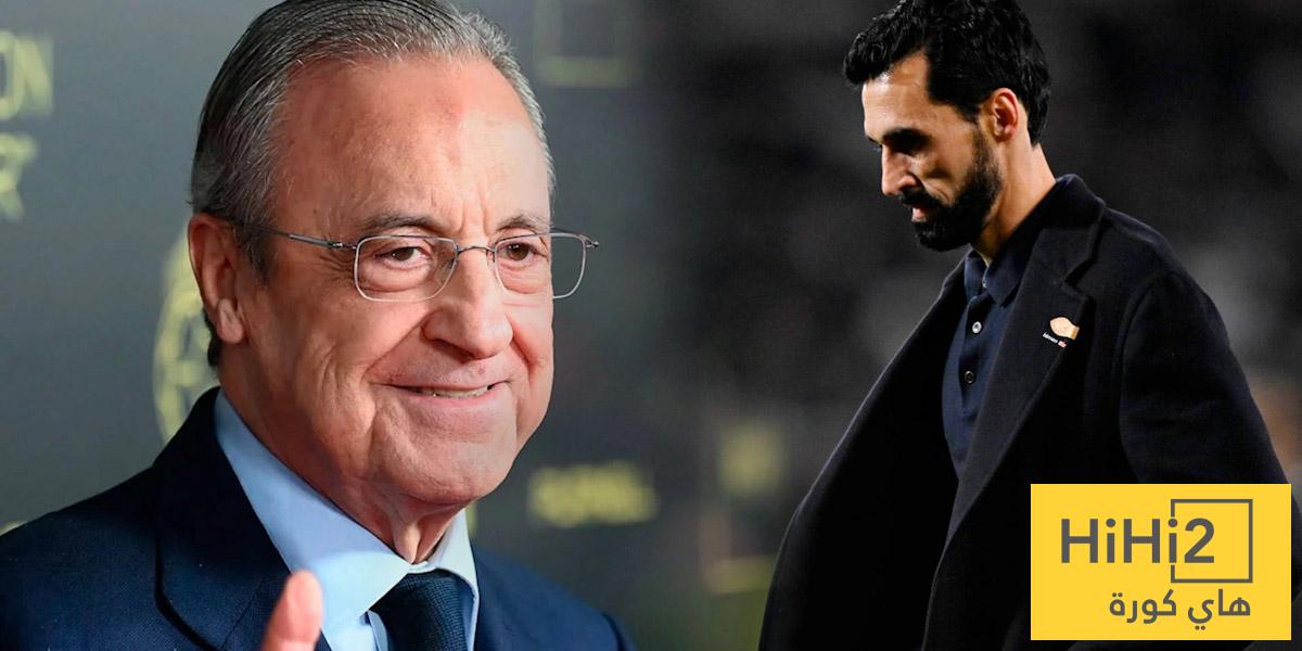 سبب غضب فلورينتينو بيريز من أربيلوا